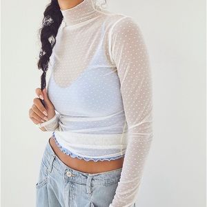 Free People On The Dot Layering Top